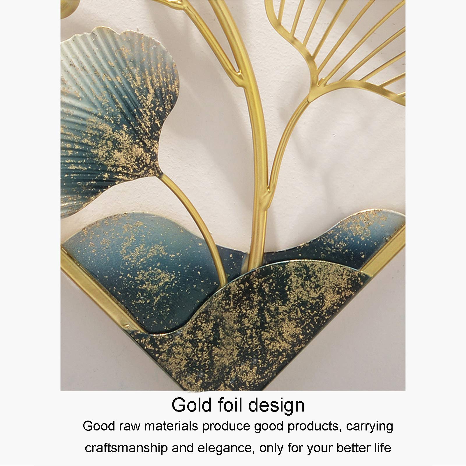 Amazon.co.jp: 芸術的なデザイン、手作り、浅浮き彫り彫刻、イチョウの